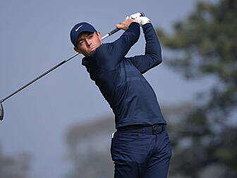 Rory McIlroy two shots off the...
